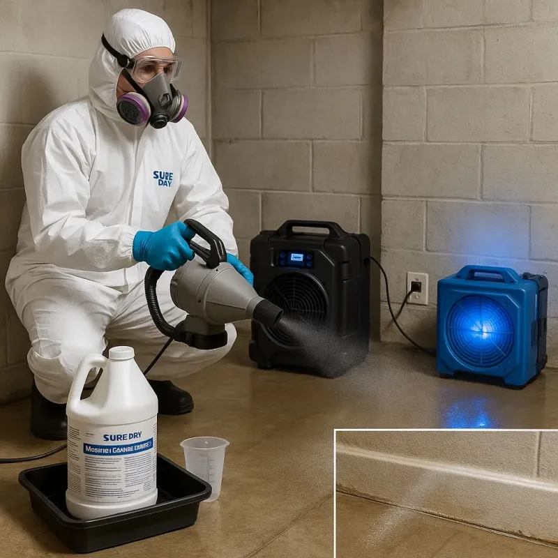 Sanitization and Odor Removal process in Dilkon, AZ